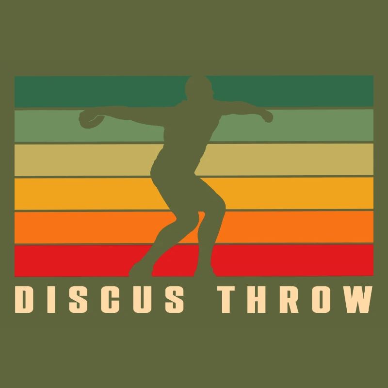 Discus Throw Retro