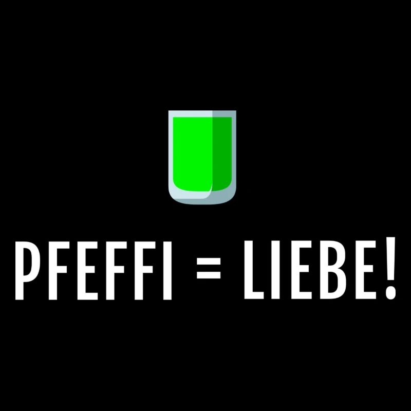 Pfefferminz Likör Pfeffi Vatertag Sauf