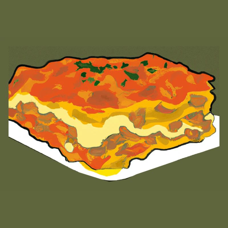 Lasagne Comic Style