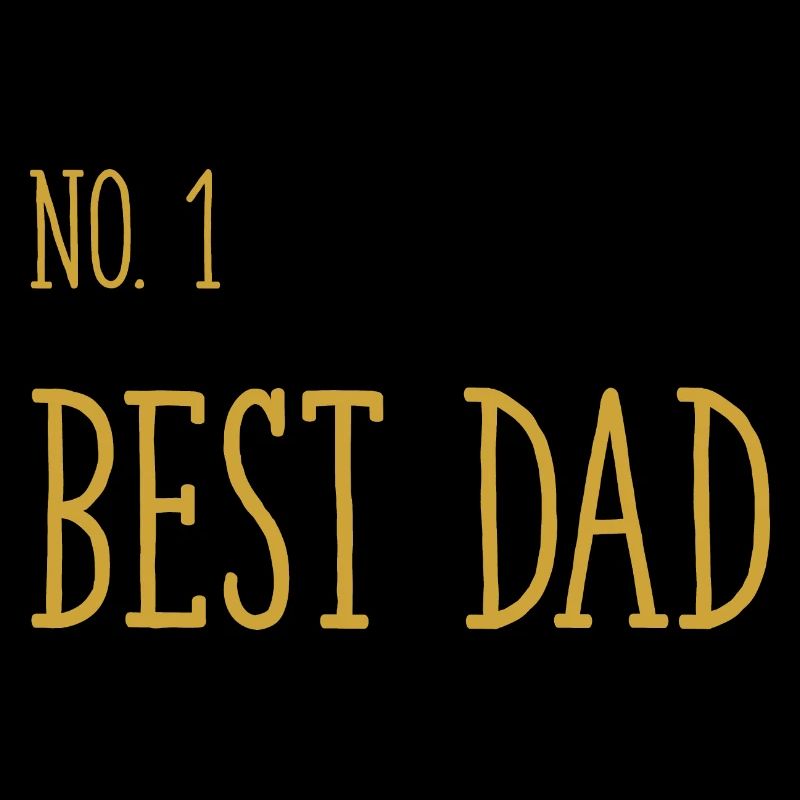 No.1 BEST DAD T-Shirt