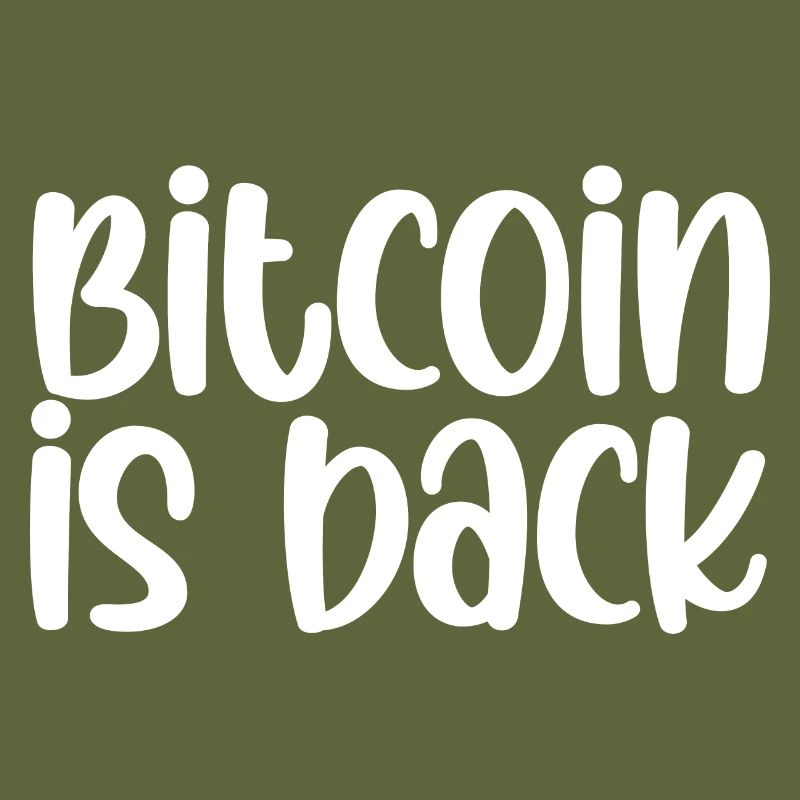 Bitcoin Is Back