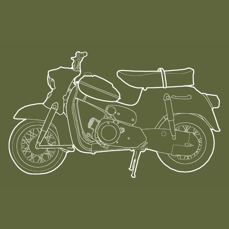 DS50 / Schwalbenfahrer / Ostalgie / Mofa Oldtimer