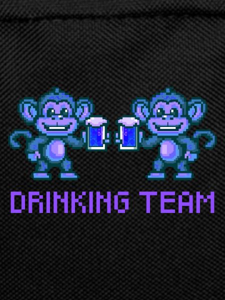 Monkey Drinking Team Beer Party