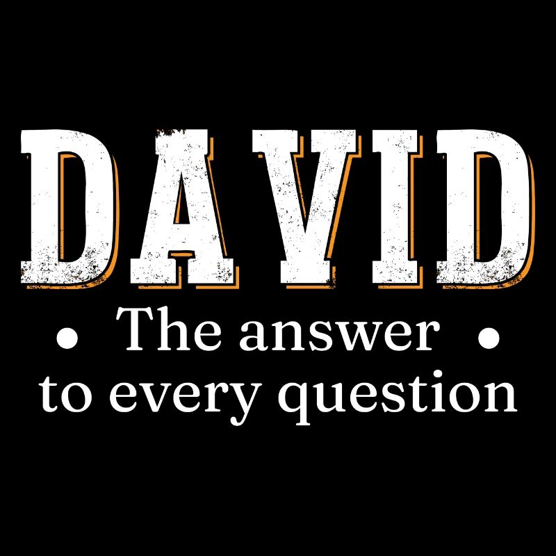 David The Answer To Every Question