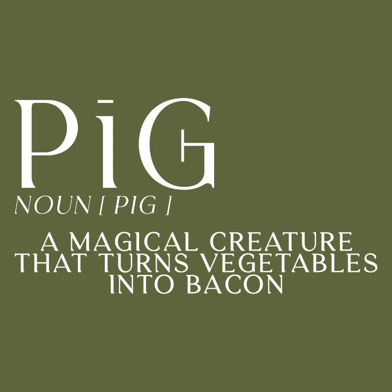 Le cochon, une créature qui transforme les légumes en bacon 4