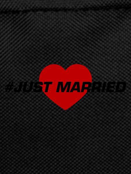 Just Married Wedding Heart