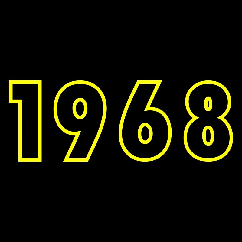 1968 Year Birthday