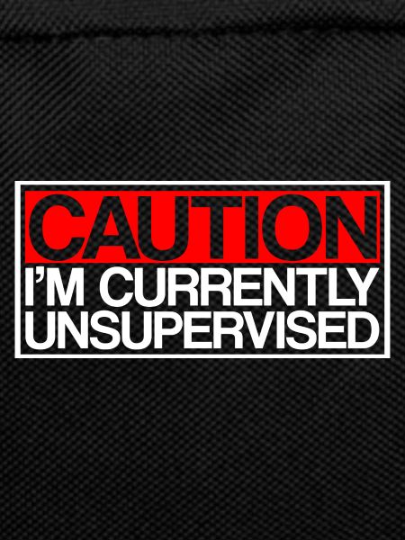 Caution I'm Currently Unsupervised 3