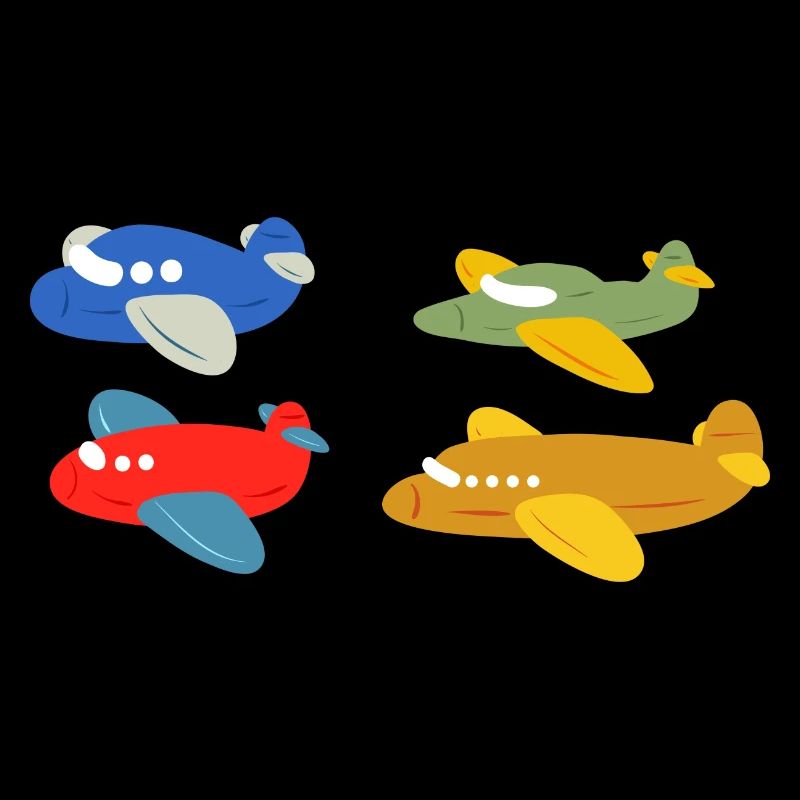 Kinder Flugzeug Geburtstag Pilot