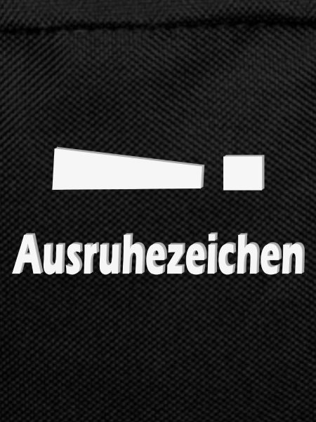 Ausruhezeichen