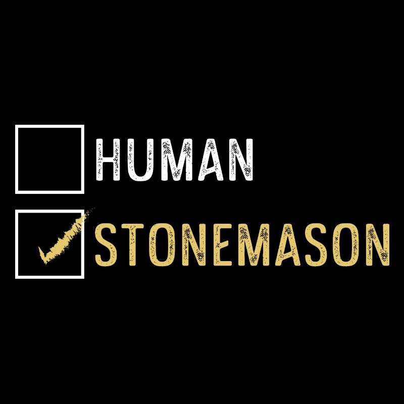 Human stonemason. Carpenter Poison