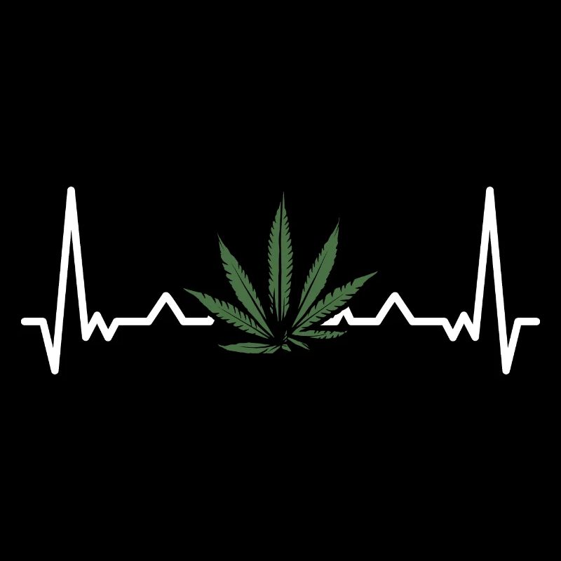 Herzschlag Weed Canabis