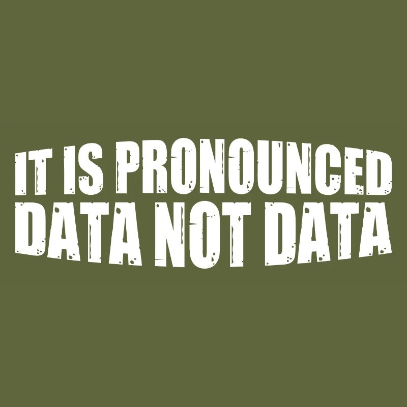 Il se prononce data et non data 4