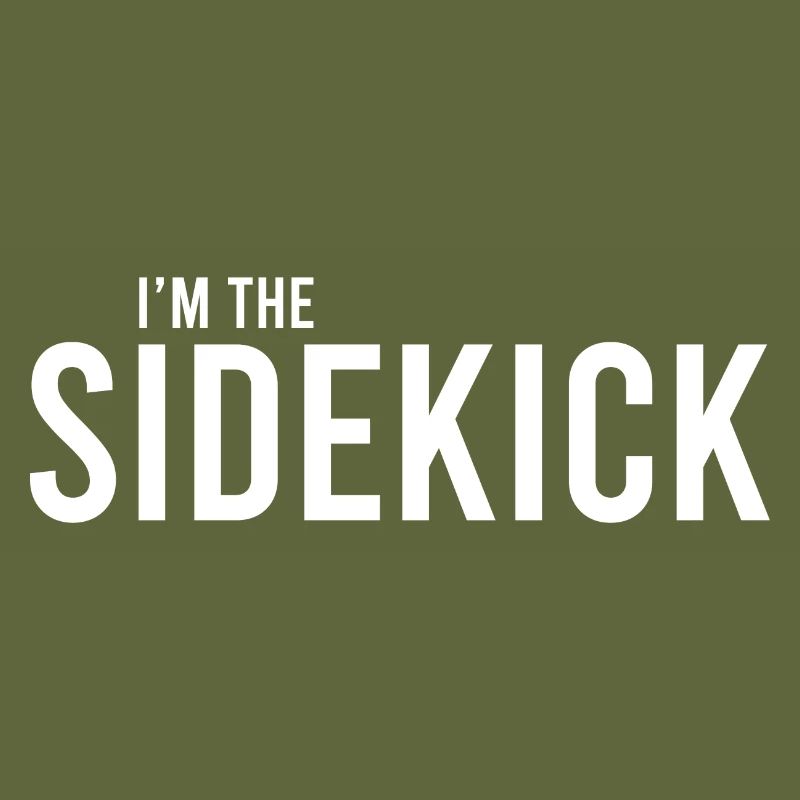 Ich bin der Sidekick Superheld Matching Kostüm Com