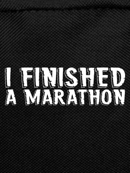 I Finished A Marathon 2