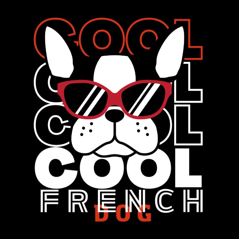 Chien français cool