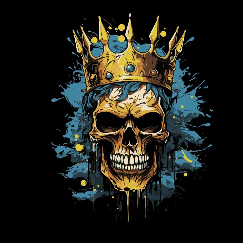 Couronne Roi Squelette