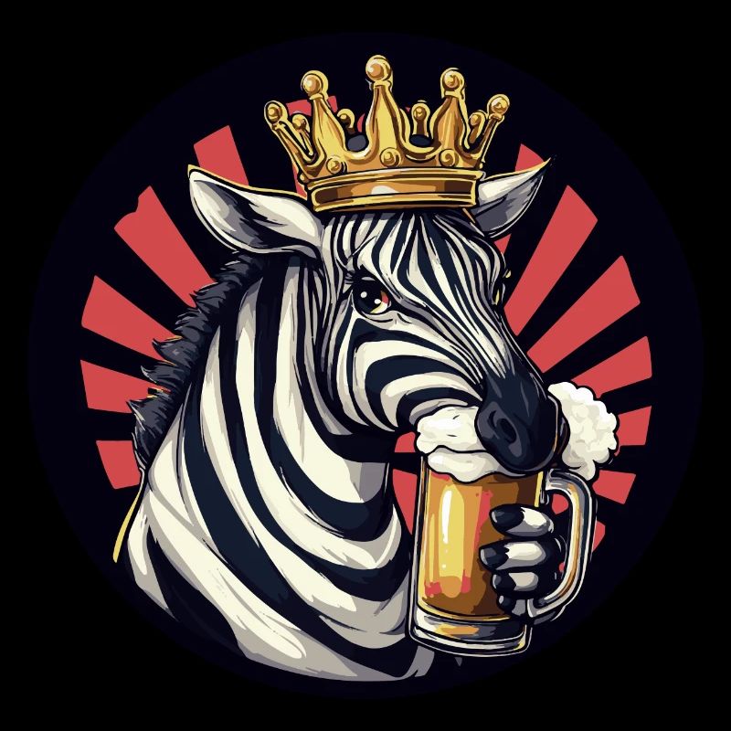Zebra Bier Comic