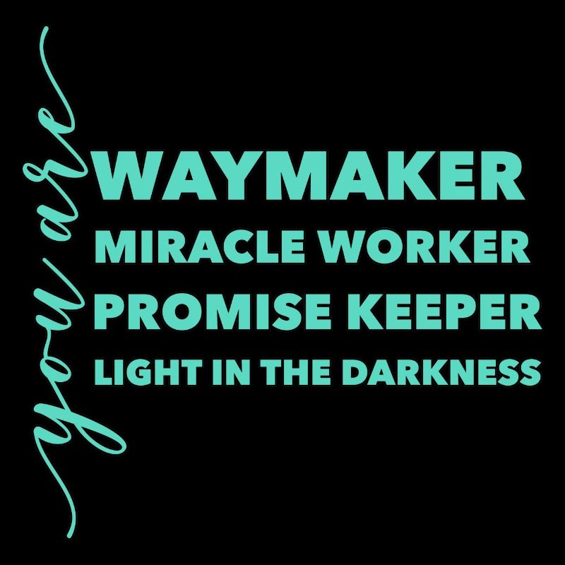 Waymaker & Christian Clothing