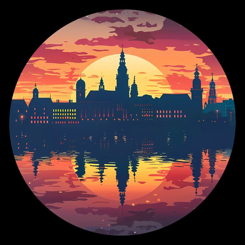 Leipzig Skyline