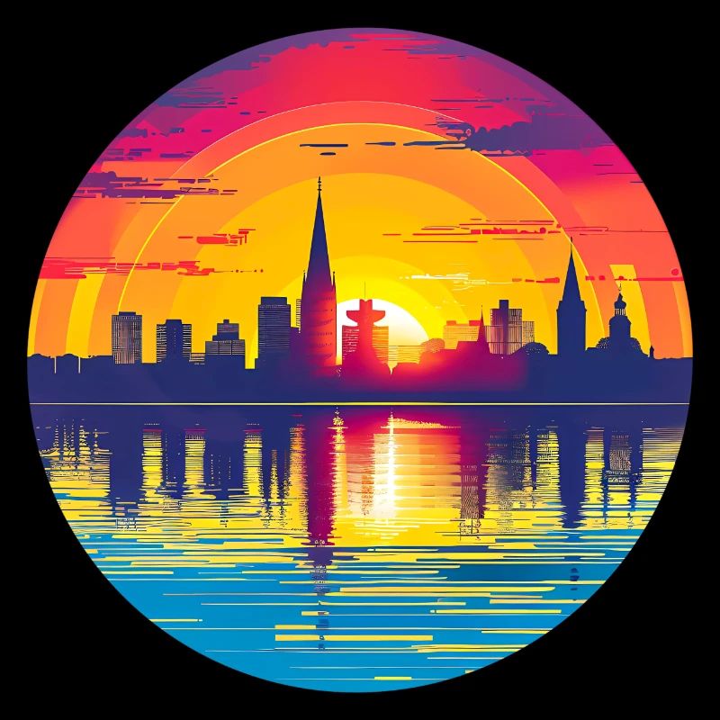 Ludwigshafen Skyline