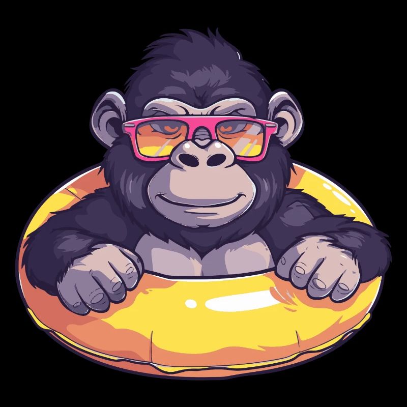 Gorilla Sommer Comic