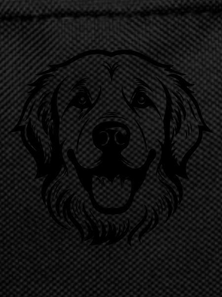 Golden Retriever Dog Head