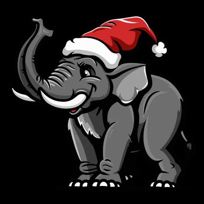 Elephant Mammoth Christmas