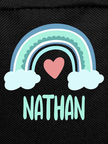 Nathan Name Rainbow Baby