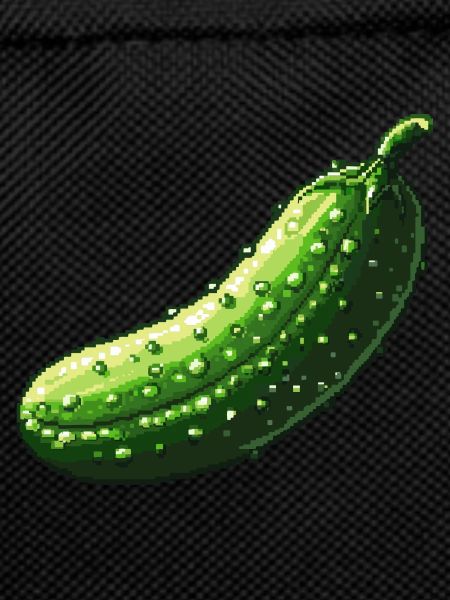 Cucumber Pixel Gamer