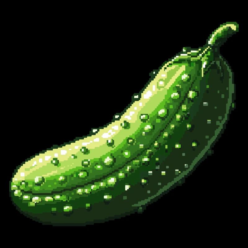 Gamer Pixel Concombre