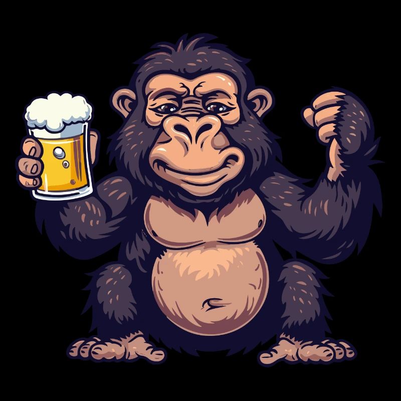 Gorilla Bier Comic Party