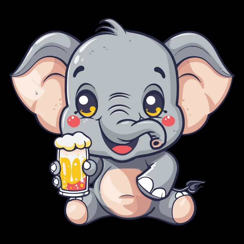 Elefant Bier Comic Party