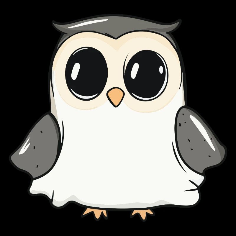 Owl Halloween Funny Ghost