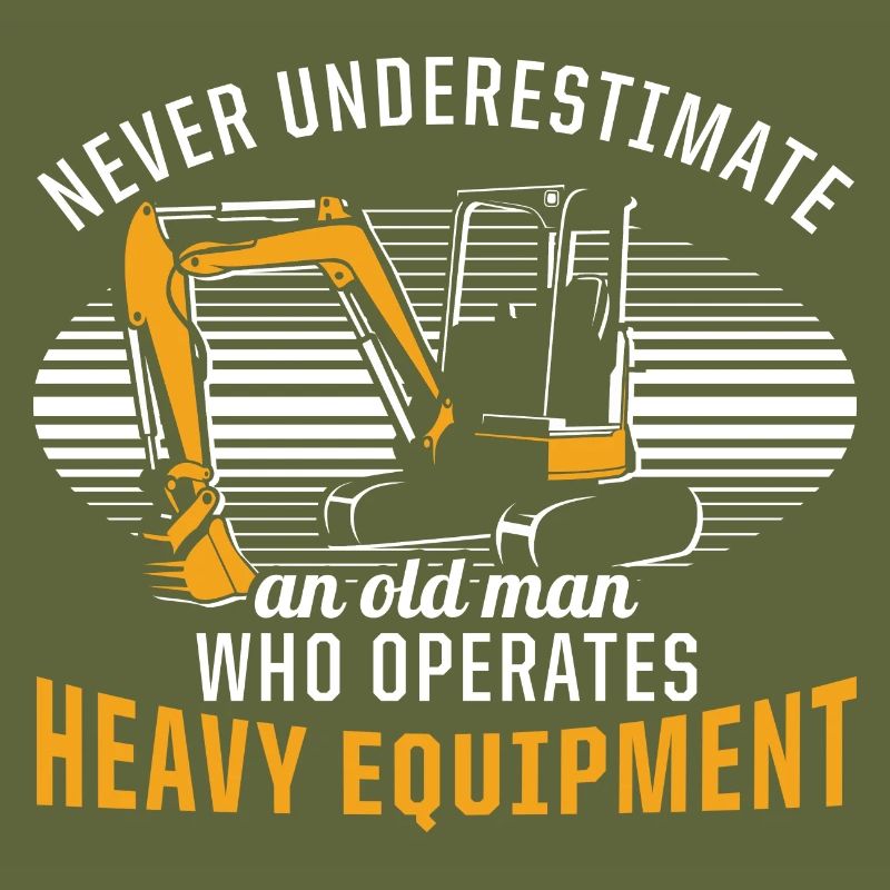 Construction machinery operator Excavator driver Excavator driver Construction workers