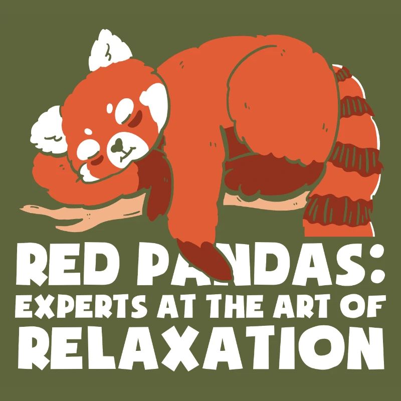 Sleeping Red Panda