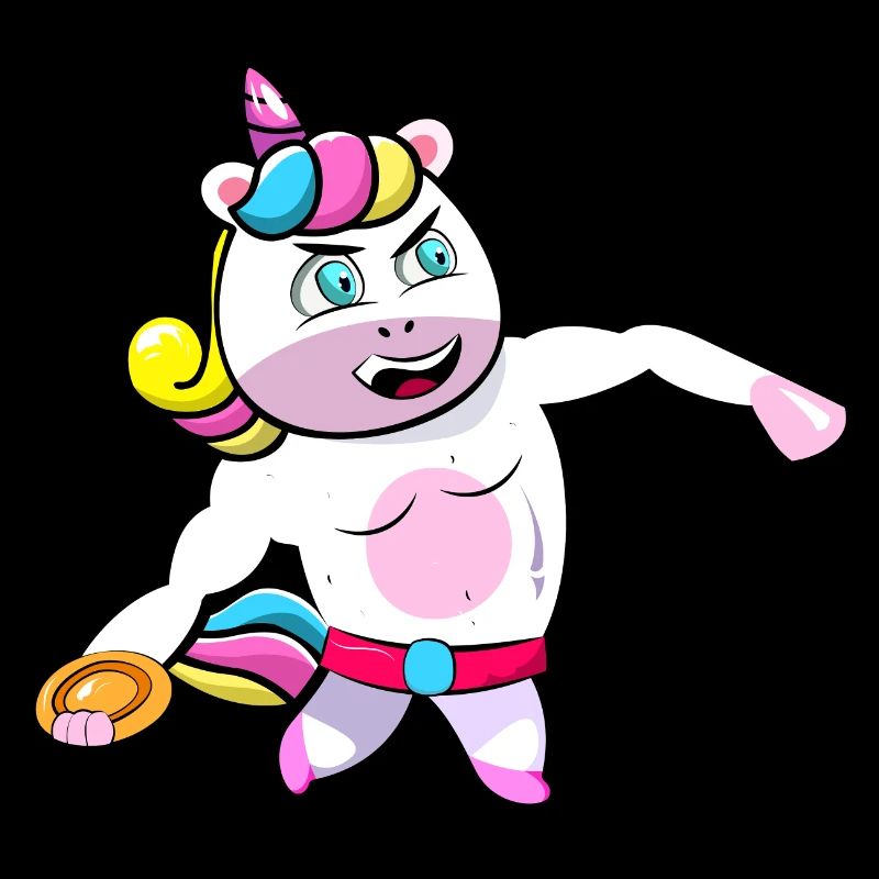 Discus Thrower Unicorn without BG