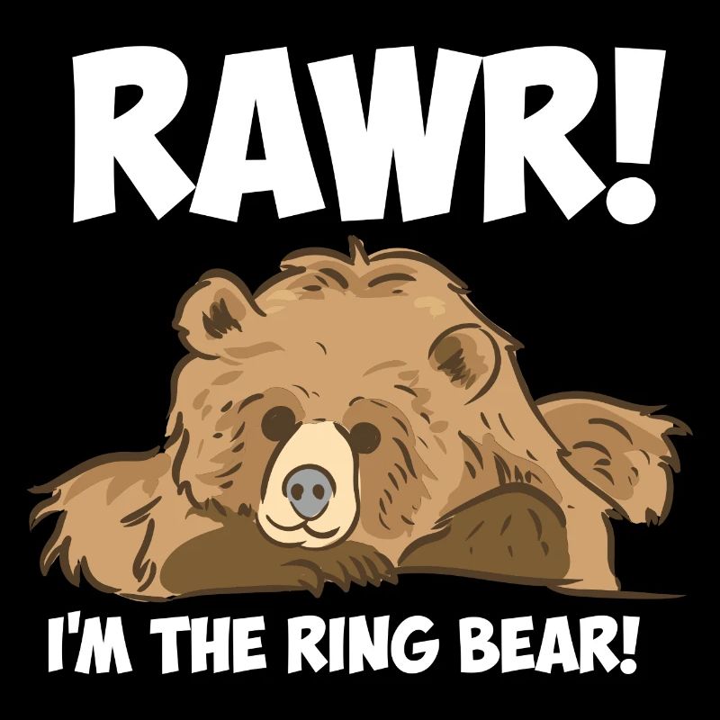 Rawr! Ich bin der Ringbär!