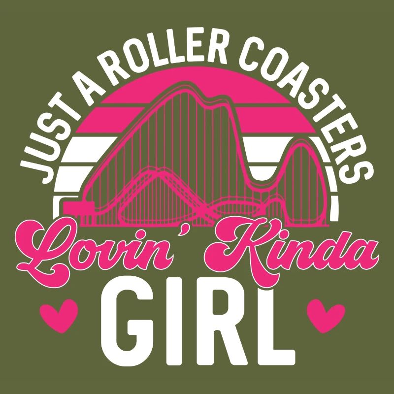 Achterbahn Rollercoaster Freizeitpark