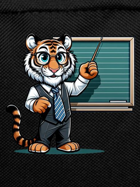 Cute Tiger Teacher