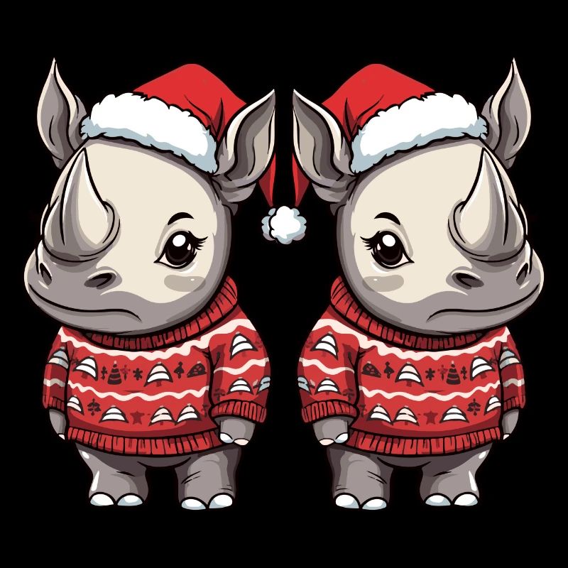 L’équipe de Noël de Rhino