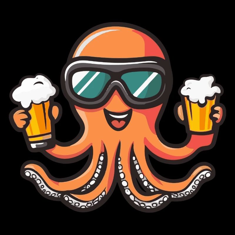 Oktopus Ski Bier