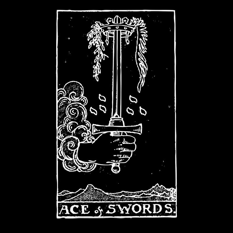 Tarot Card As des Épées - Épées Ass Cadeau