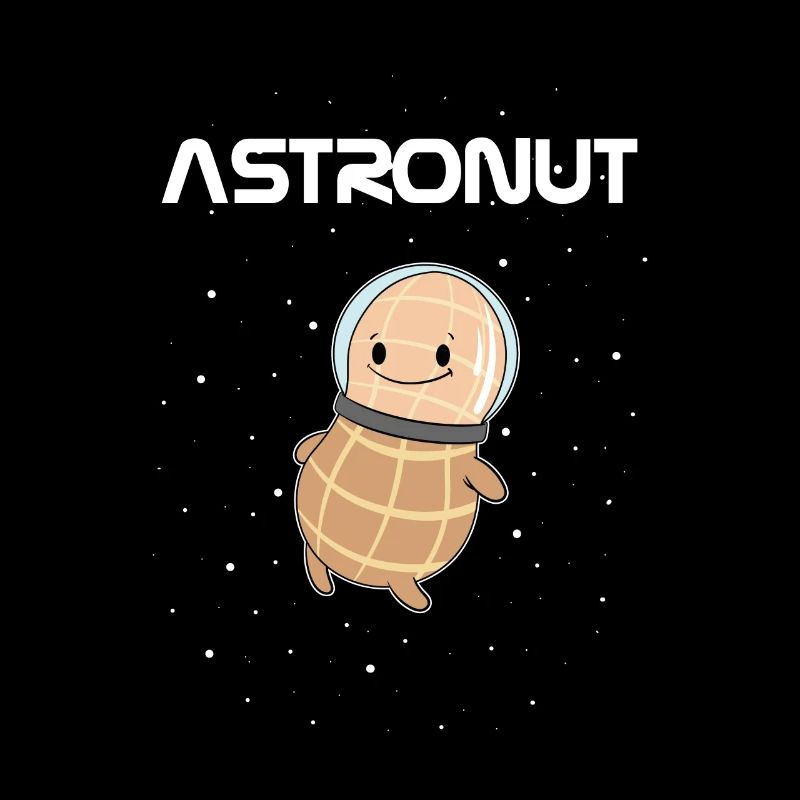 Astronaut Erdnuss Astronut Weltraum