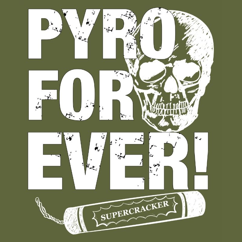 Pyro Firecracker skull