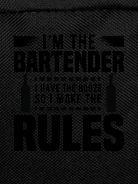 Ich bin der Barkeeper
