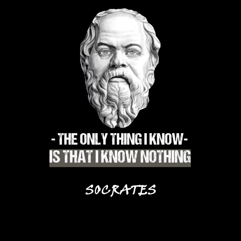 Famous Quote from Socrates Greek Philosopher
