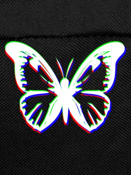 RGB butterfly