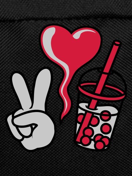 Peace Love Bubble Tea