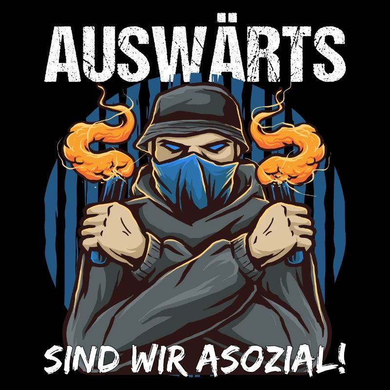Fußball Fan Pyro Statement Geschenk